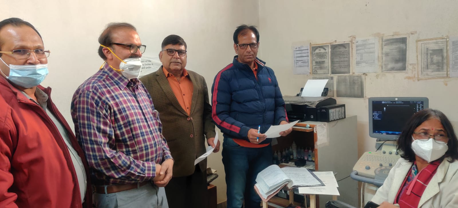IMG 20220208 WA0145 ब्रेकिंग : सोनोग्राफी केंद्रों का आकस्मिक निरीक्षण, 10 केंद्रों के रिकॉर्ड खंगाले Bikaner Local News Portal बीकानेर अपडेट