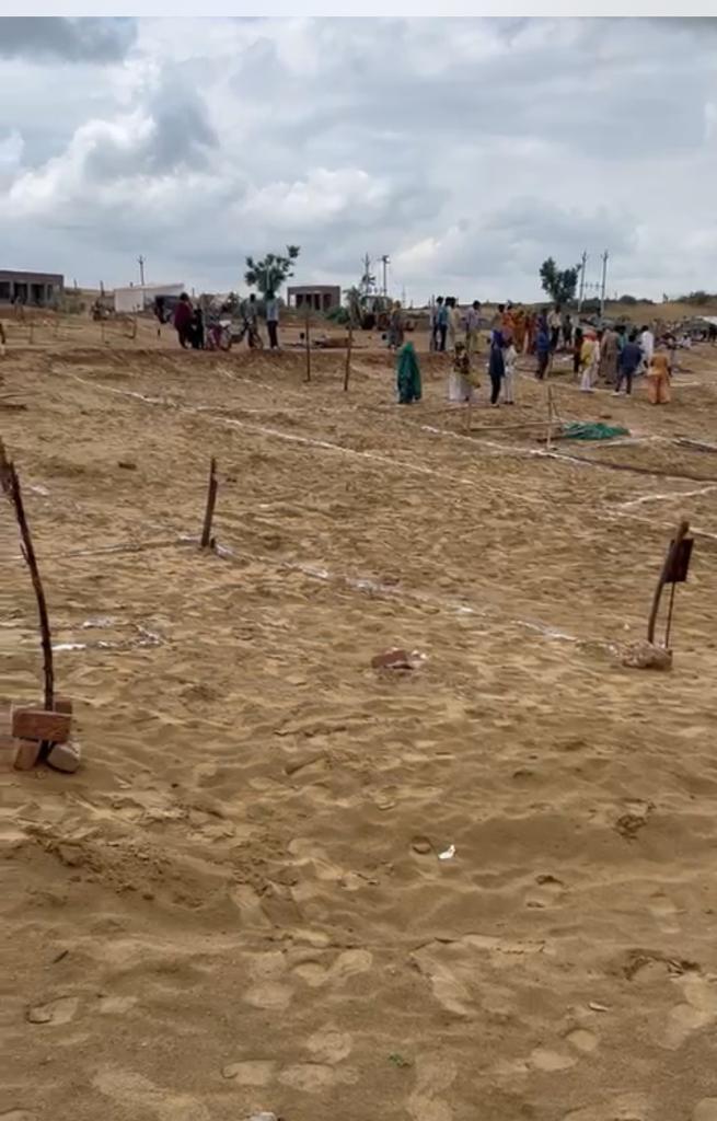IMG 20220917 WA0298 करणी नगर में न्यास की लगभग 20 करोड़ रुपए मूल्य की भूमि मुक्त, 105 परिवारों का पुनर्वास Bikaner Local News Portal बीकानेर अपडेट