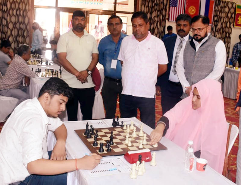 chess 2oct 2 बीकानेर : शतरंज में भारत ने पोलैंड को हराया Bikaner Local News Portal खेल