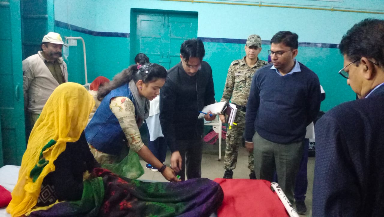 IMG 20240208 WA0262 पीबीएम अस्पताल का जिला कलेक्टर ने किया आकास्मिक निरीक्षण Rajasthan News Portal बीकानेर अपडेट