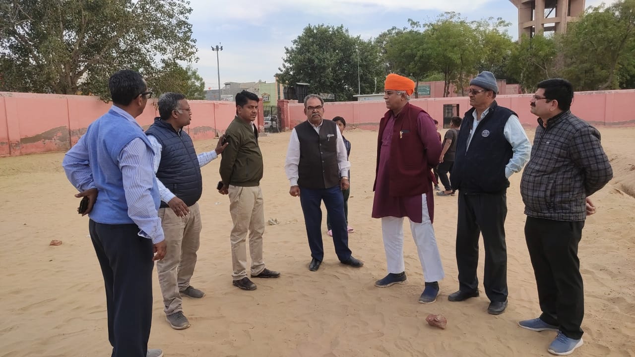 IMG 20240305 WA0232 विधायक व्यास ने रोजगार एवं करियर मेले की तैयारियों का लिया जायजा Rajasthan News Portal बीकानेर अपडेट