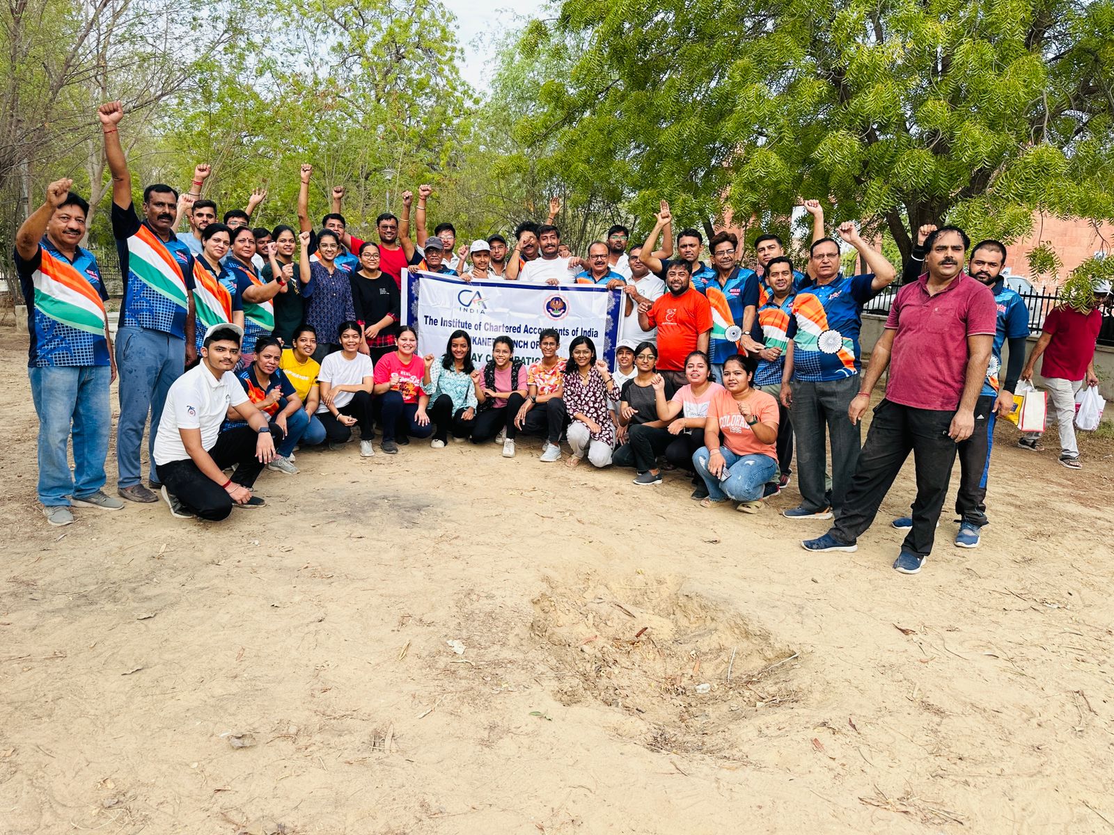 IMG 20240623 WA0112 सीए दिवस पर आवर फॉर नेशन के तत्वाधान में सफाई अभियान Bikaner Local News Portal राजस्थान