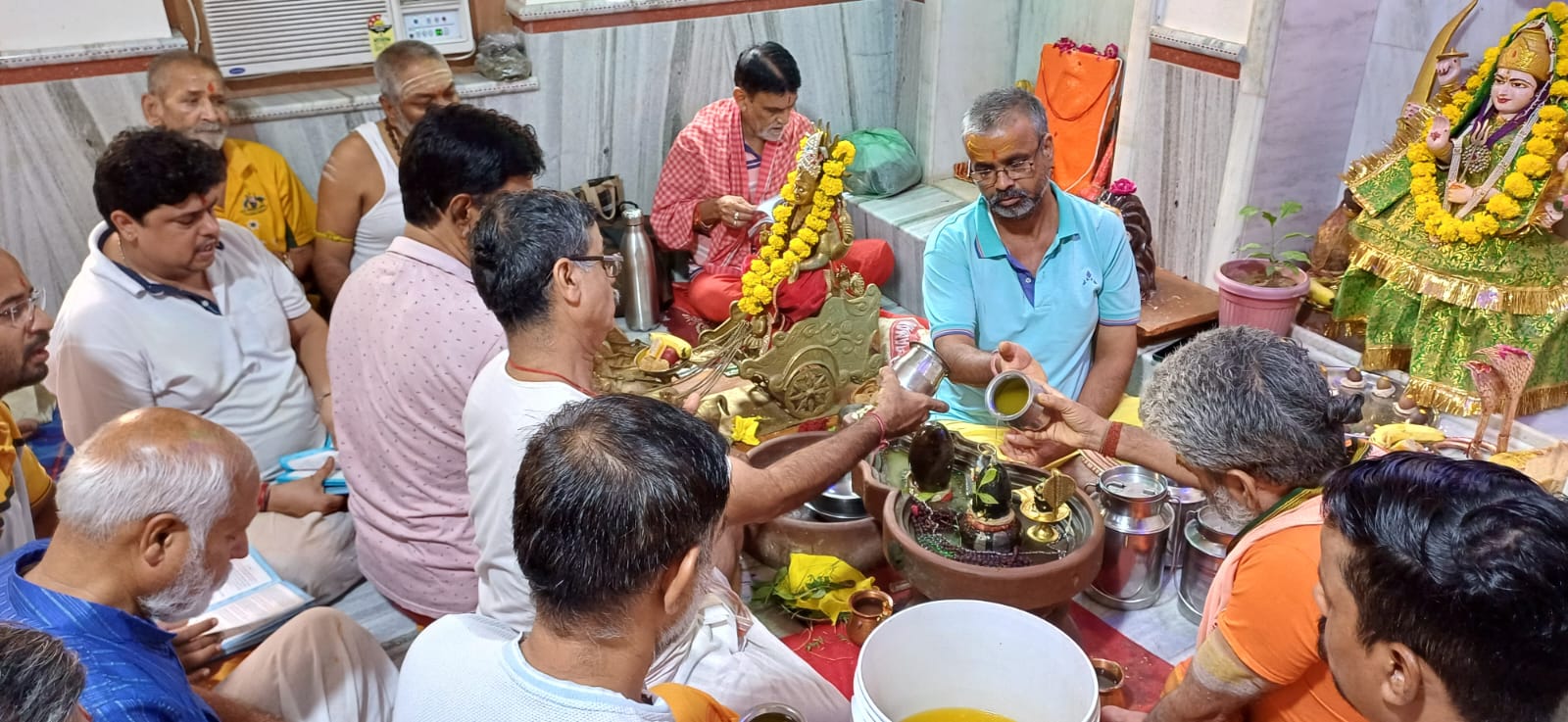 IMG 20240805 WA0247 ब्रह्म महाकालेश्वर महादेव का अभिषेक Bikaner Local News Portal धर्म