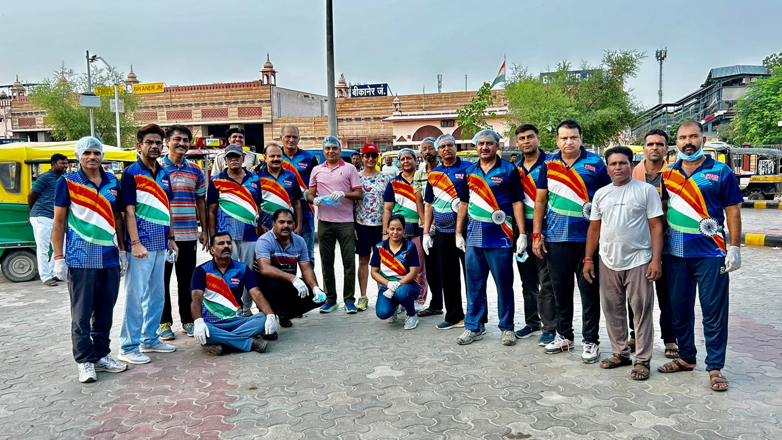 IMG 20240825 WA0168 रेलवे स्टेशन पार्किंग एरिया में सफ़ाई अभियान **mgsu में श्रमदान Bikaner Local News Portal राजस्थान