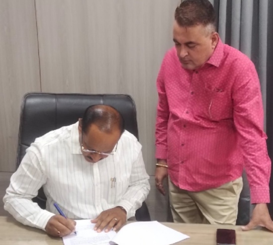 IMG 20250422 130642 बीकानेर : नोखा नगर पालिका अध्यक्ष बने निर्मल कुमार भूरा Bikaner Local News Portal बीकानेर अपडेट