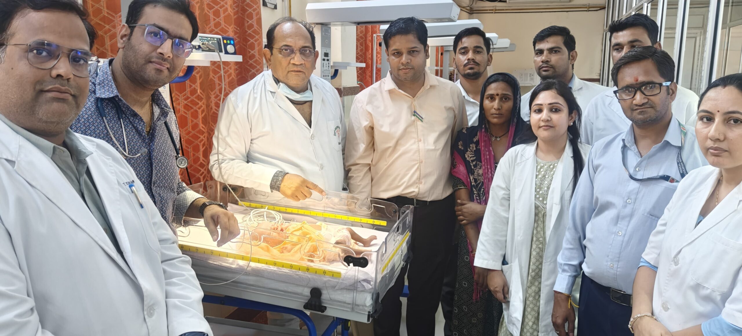 IMG 20250503 WA0014 scaled नवजात शिशु को मिला नया जीवनदान Bikaner Local News Portal बीकानेर अपडेट