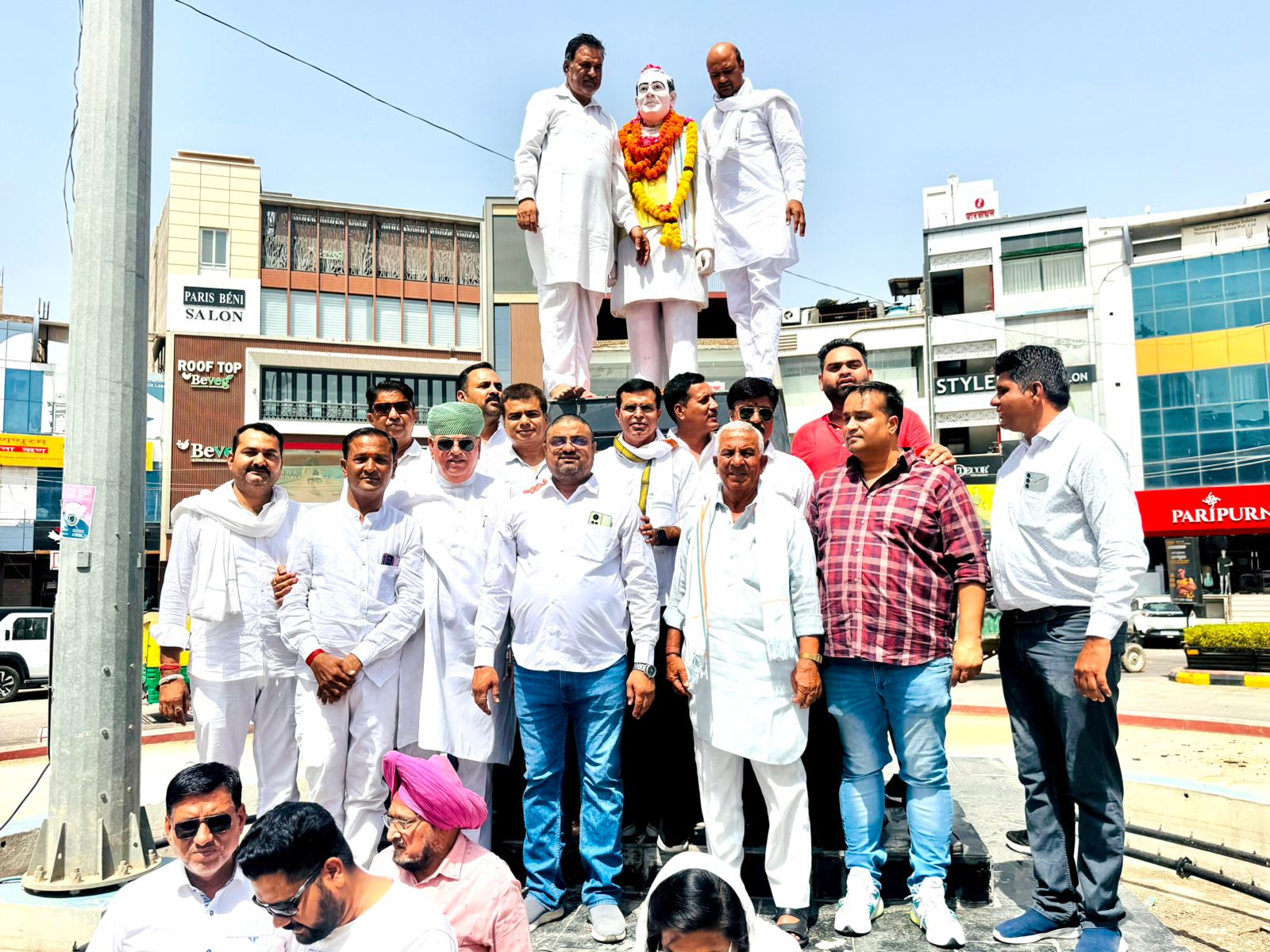 IMG 20250521 WA0026 राजीव गांधी की पुण्यतिथि बलिदान दिवस के रूप में मनाई Bikaner Local News Portal बीकानेर अपडेट