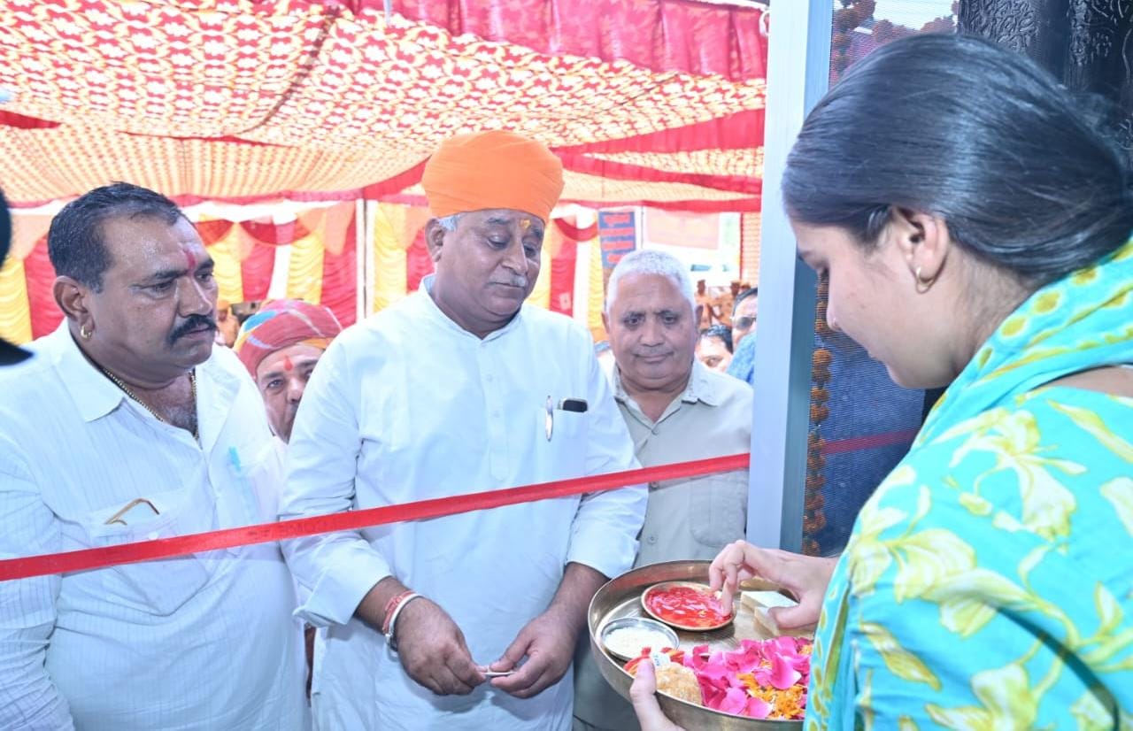 IMG 20250525 WA0025 न्यू रोशनी जन कल्याण सेवा संस्थान का उद्घाटन विधायक जेठानंद व्यास ने किया Bikaner Local News Portal बीकानेर अपडेट