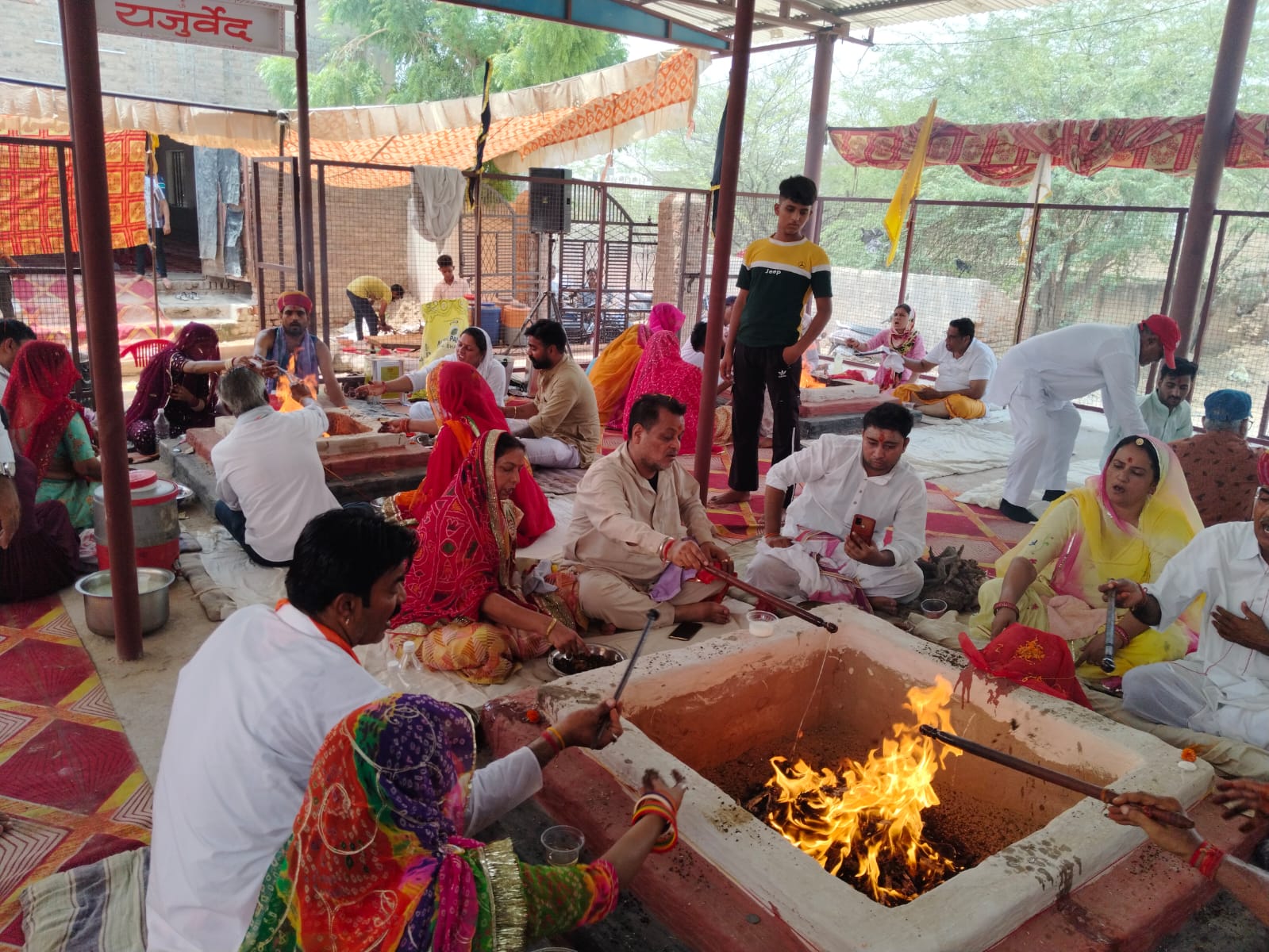 IMG 20250527 WA0043 बीकानेर के श्री शनि सिंगणापुर धाम में यज्ञ, अनुष्ठान Bikaner Local News Portal धर्म