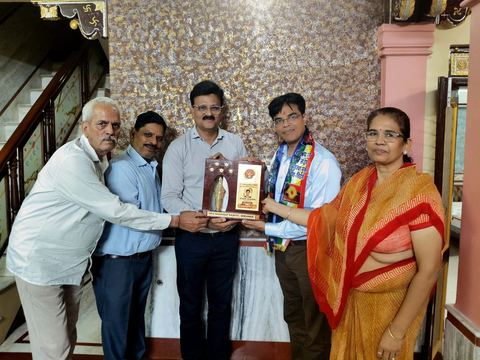 IMG 20250528 WA0030 राष्ट्रीय प्रशिक्षक लुणावत का बीकानेर आगमन पर अभिनंदन Bikaner Local News Portal राजस्थान