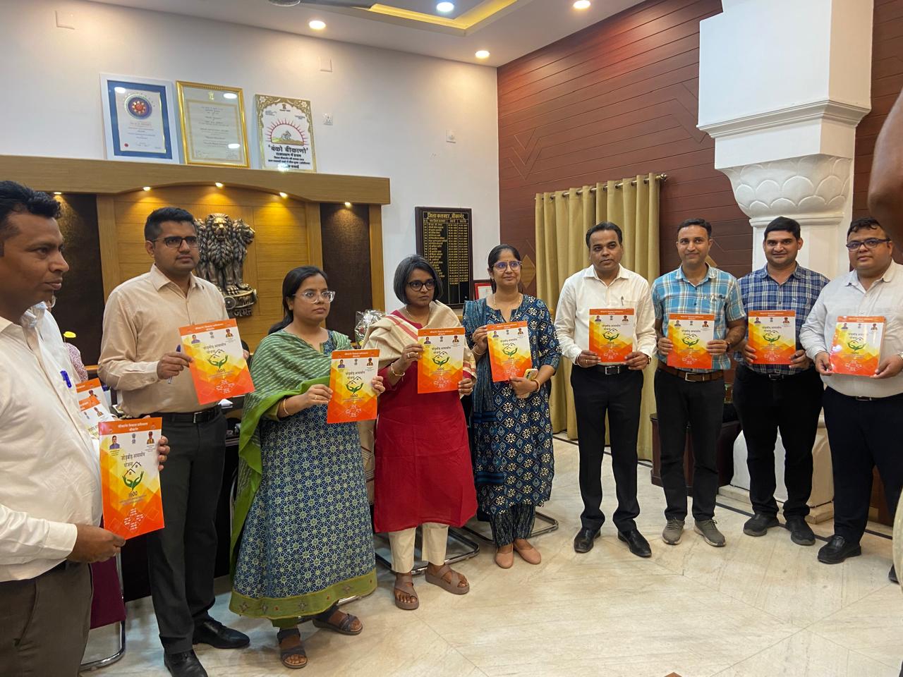IMG 20250602 WA0012 जोड़बीड़ आवासीय योजना में लॉटरी से आवंटित होंगे 1600 आवास, बीडीए अध्यक्ष श्रीमती नम्रता वृष्णि ने जारी की बुकलेट Bikaner Local News Portal बीकानेर अपडेट