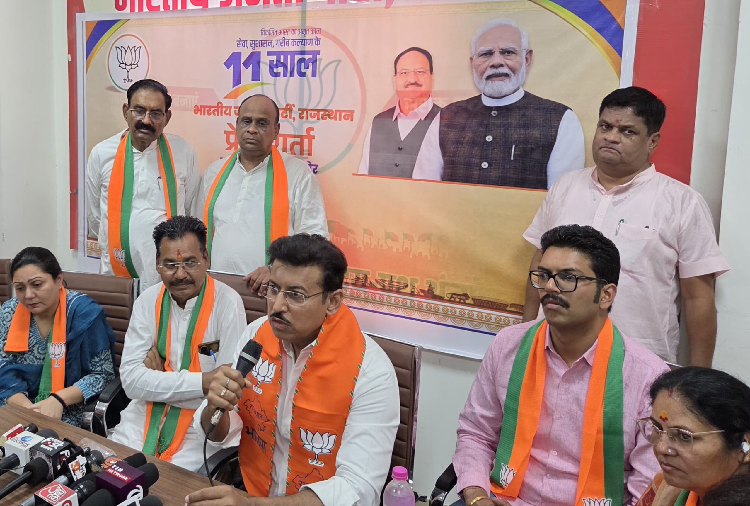 IMG 20250611 WA0088 scaled 11 साल में भारत ने विकास की ऊंचाइयों को छुआ: कर्नल राज्यवर्धन राठौड़ Rajasthan News Portal बीकानेर अपडेट, राजस्थान