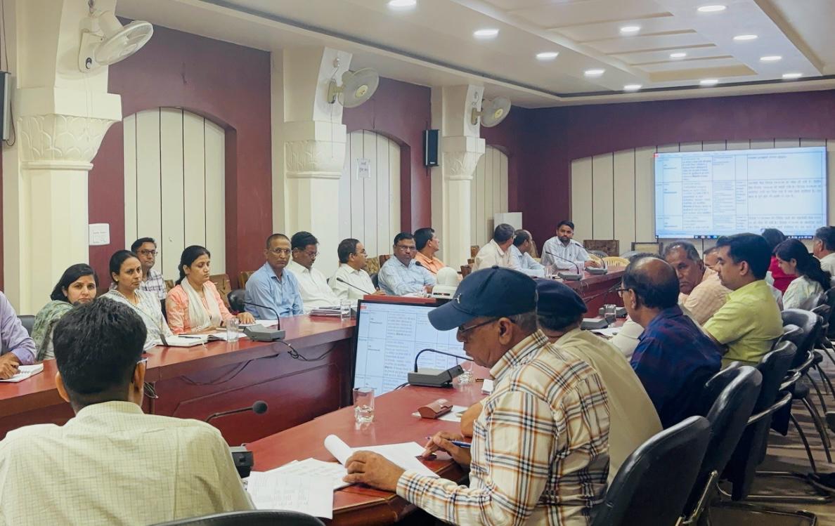 IMG 20250630 WA0014 जोधपुर डिस्कॉम, आईजीएनपी समेत कुछ विभागों द्वारा पिछले तीन महीनों की प्रगति नहीं बताने पर जताई नाराजगी Rajasthan News Portal बीकानेर अपडेट