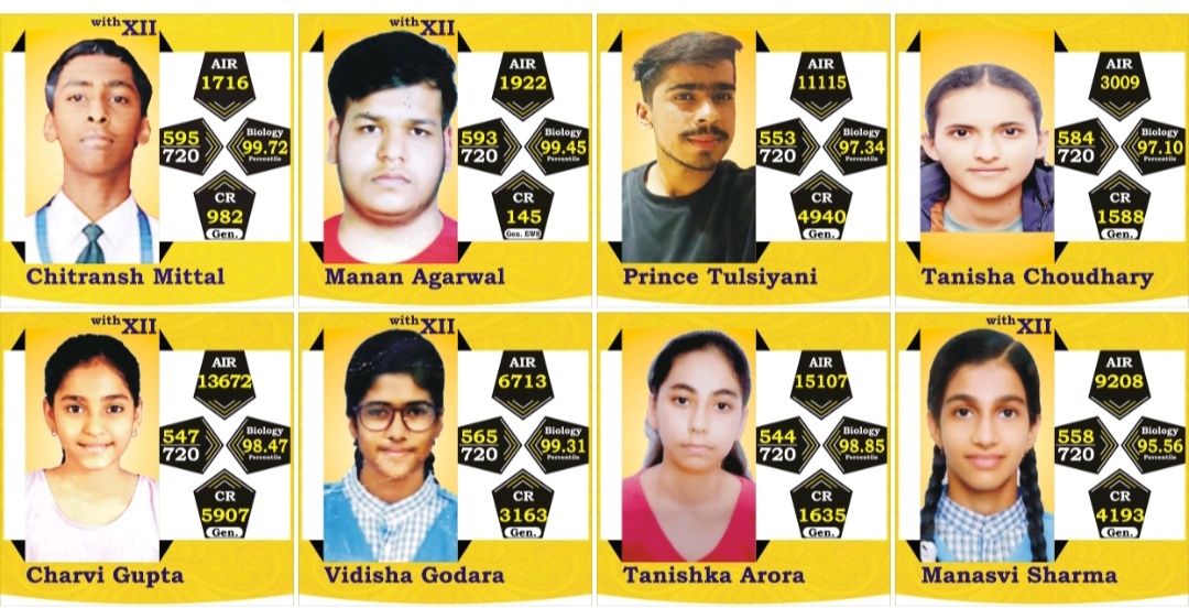 IMG 20250614 184049 जॉनी सर इंस्टिट्यूट के विद्यार्थियों ने बाजी मारी, NEET: 2025 Bikaner Local News Portal बीकानेर अपडेट