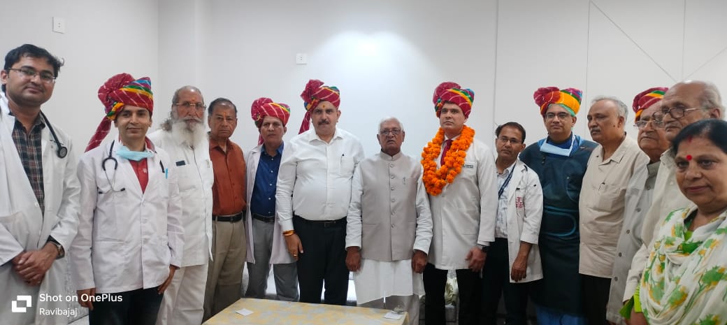 IMG 20250701 WA0020 पीबीएम अस्पताल के चिकित्सकों का सम्मान Rajasthan News Portal बीकानेर अपडेट