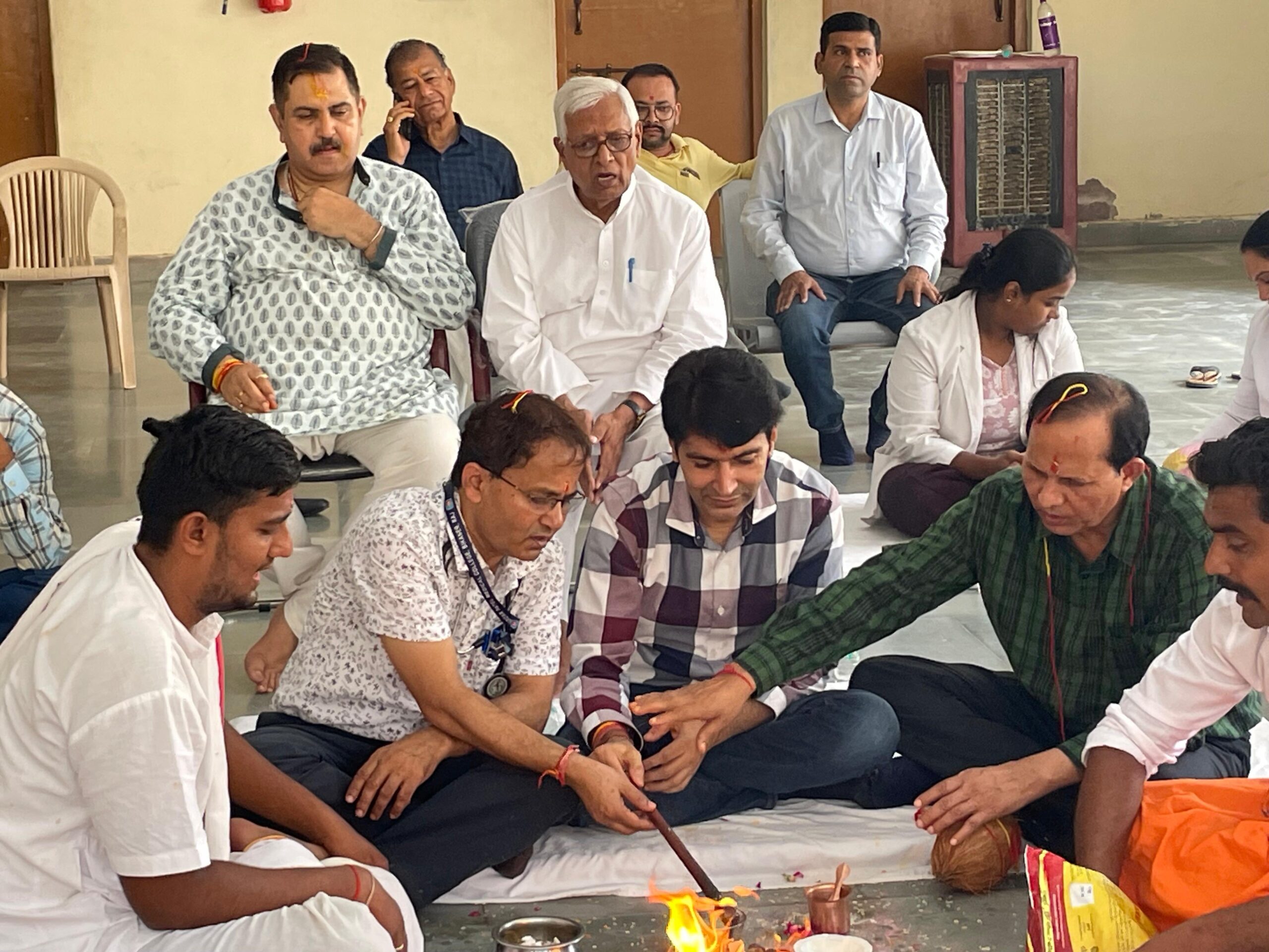 IMG 20250713 WA0008 scaled पीबीएम के फिजियोथैरेपी विभाग में हवन कार्यक्रम Rajasthan News Portal बीकानेर अपडेट
