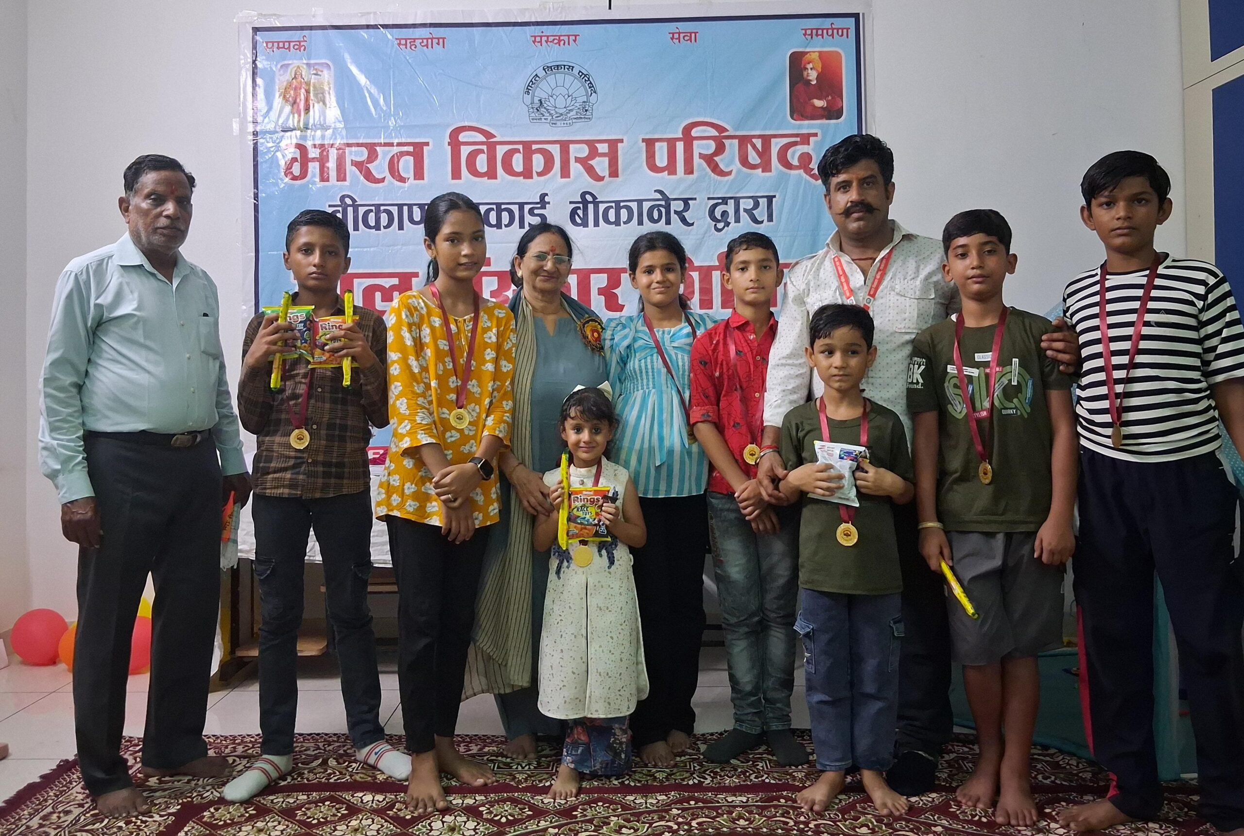 IMG 20250714 WA0041 scaled बच्चों की नींव को मजबूत करने के लिए बाल संस्कार शिविर Rajasthan News Portal बीकानेर अपडेट