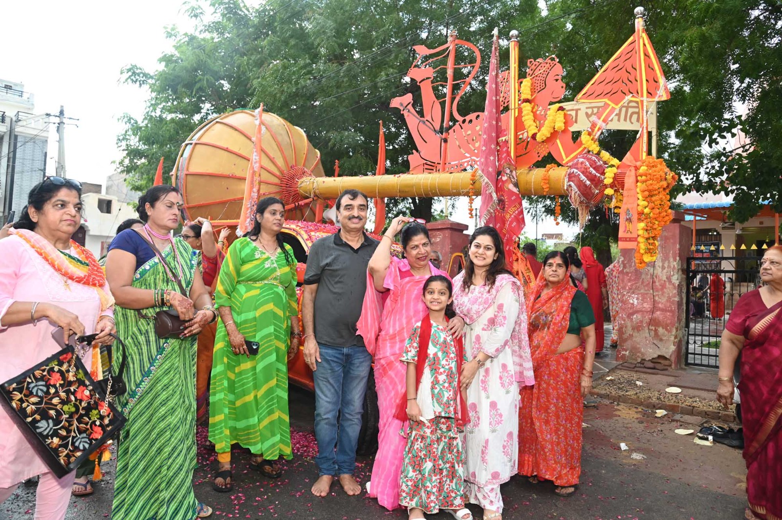 IMG 20250719 WA0031 श्री वीर हनुमान मंदिर में विशाल घोटे का पूजन Rajasthan News Portal धर्म