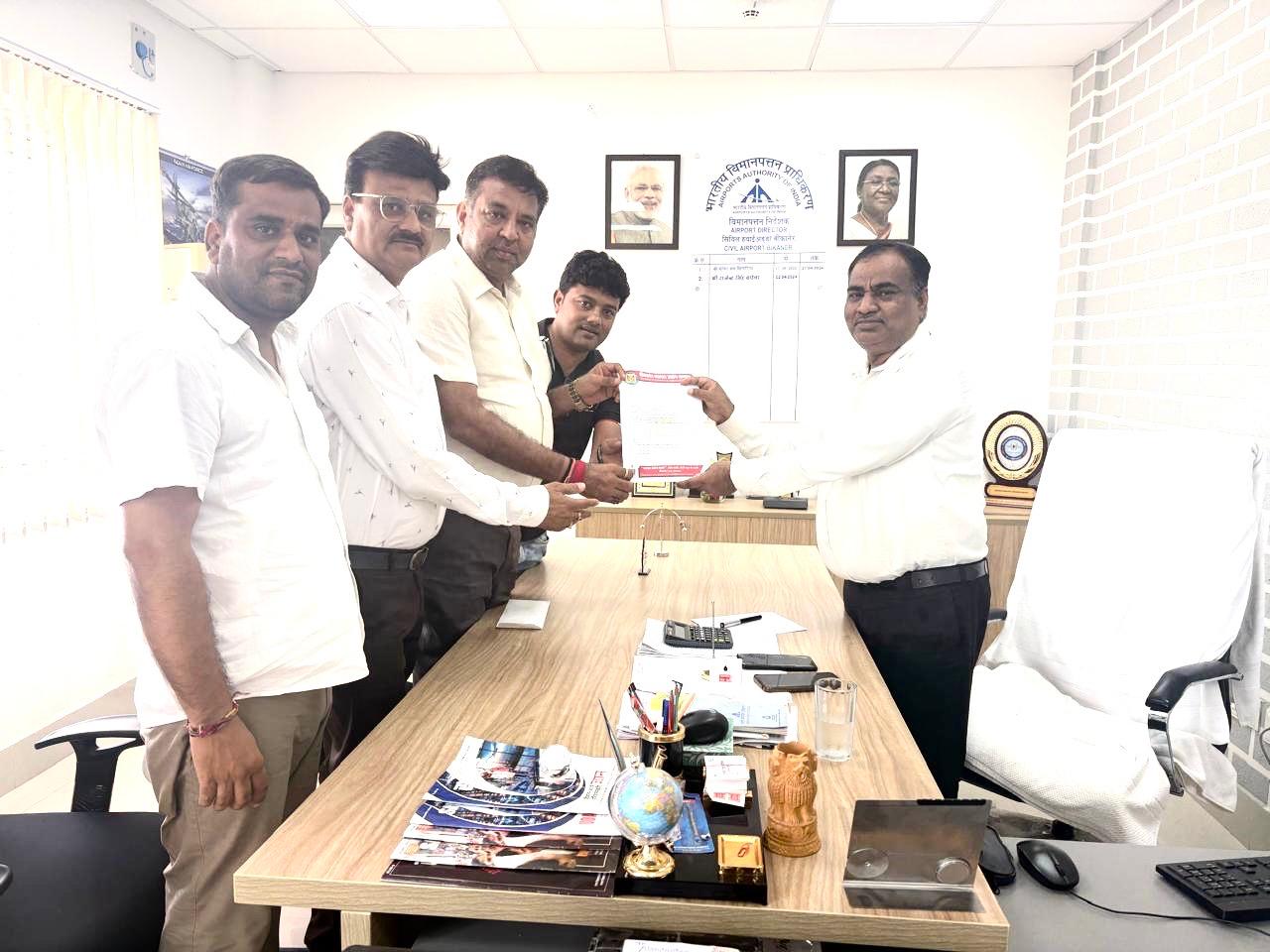 IMG 20250821 WA0013 हवाई सेवा : बीकानेर से सूरत सीधे फ्लाईट शुरू की जाए Rajasthan News Portal मुंबई