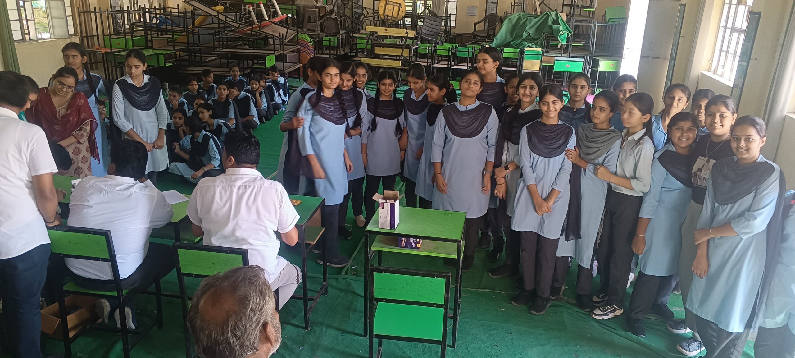 IMG 20250925 WA0052 scaled शिविर में 40% से ज्यादा छात्राओं का हीमोग्लोबिन सामान्य से नीचे, संतुलित आहार पर जोर Rajasthan News Portal बीकानेर अपडेट