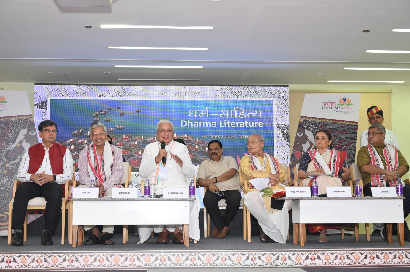 IMG 20250927 WA0016 भारतीय रंगमचं पर स्त्रियों पर हुए विशेष सत्र, उन्मेष का तीसरा दिन Rajasthan News Portal साहित्य