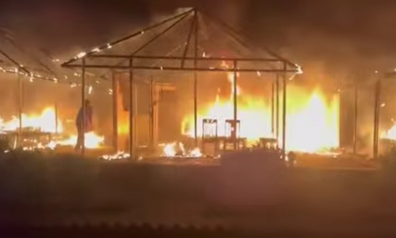 IMG 20251031 092116 देर रात जैसलमेर के सम ड्यून्स के टैंट में लगी आग से अफरा-तफरी, सैलानी दौड़े Rajasthan News Portal पर्यटन