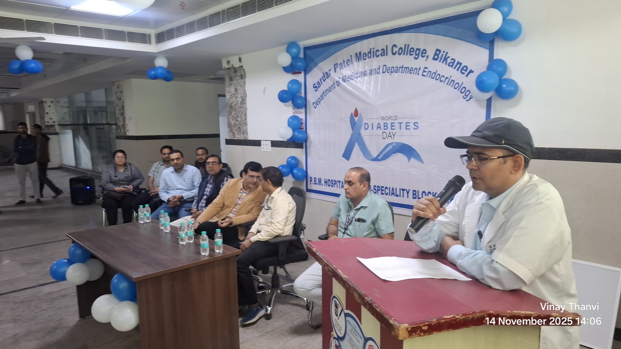 1004640724 scaled विश्व मधुमेह दिवस पर एसएसबी हॉस्पिटल में टाइप 1 डायबीटीज जागरूकता कार्यक्रम आयोजित Rajasthan News Portal राजस्थान