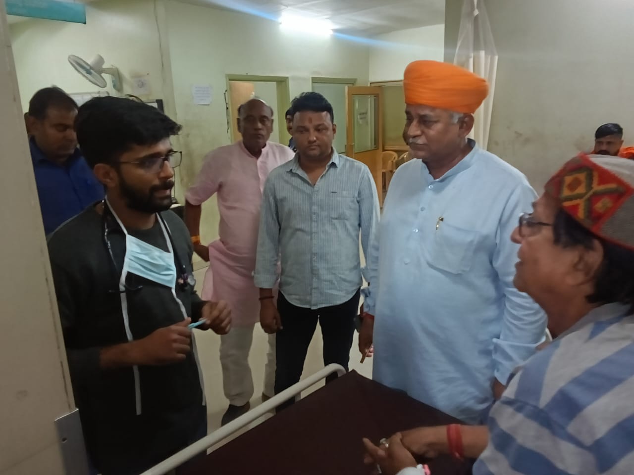 IMG 20251117 WA0026 विधायक श्री व्यास ने मडिसिन आईसीयू और कार्डियो वस्कुलर सेंटर का किया निरीक्षण Rajasthan News Portal बीकानेर अपडेट