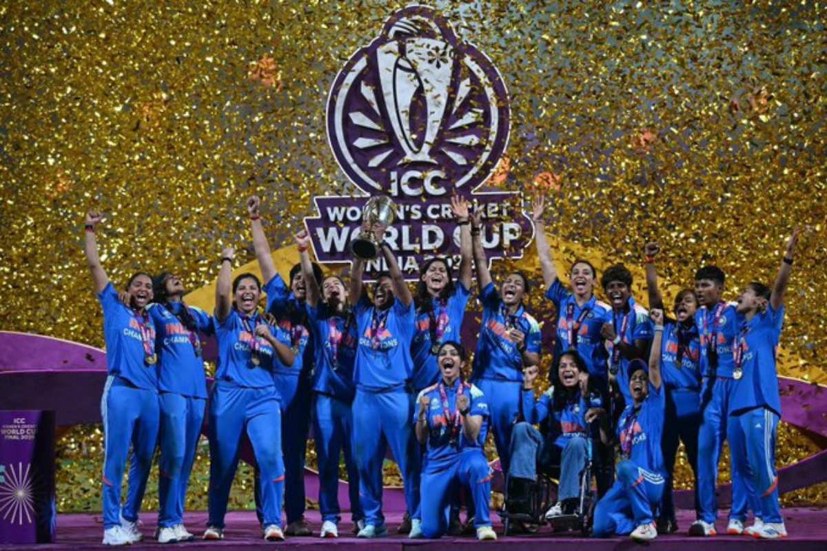 Indian Women Team Become Champion चैंपियन बनी भारतीय क्रिकेट टीम पर धन की बारिश Rajasthan News Portal खेल