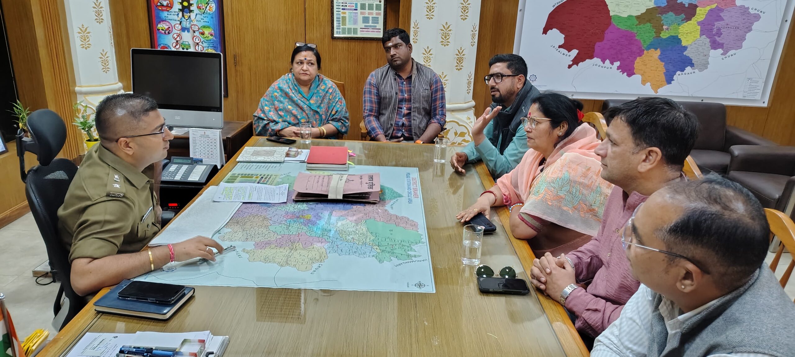 IMG 20251201 WA0005 scaled पुलिस अधीक्षक को भाजपा ने सौपा ज्ञापन Rajasthan News Portal बीकानेर अपडेट