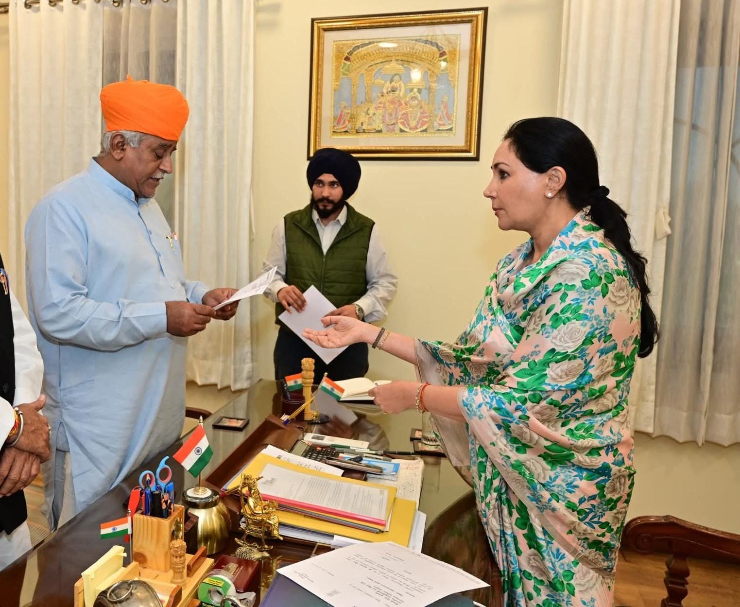 IMG 20251209 WA0015 रेलवे फाटकों सहित विभिन्न मुद्दों पर उप मुख्यमंत्री से मिले विधायक श्री व्यास Rajasthan News Portal बीकानेर अपडेट