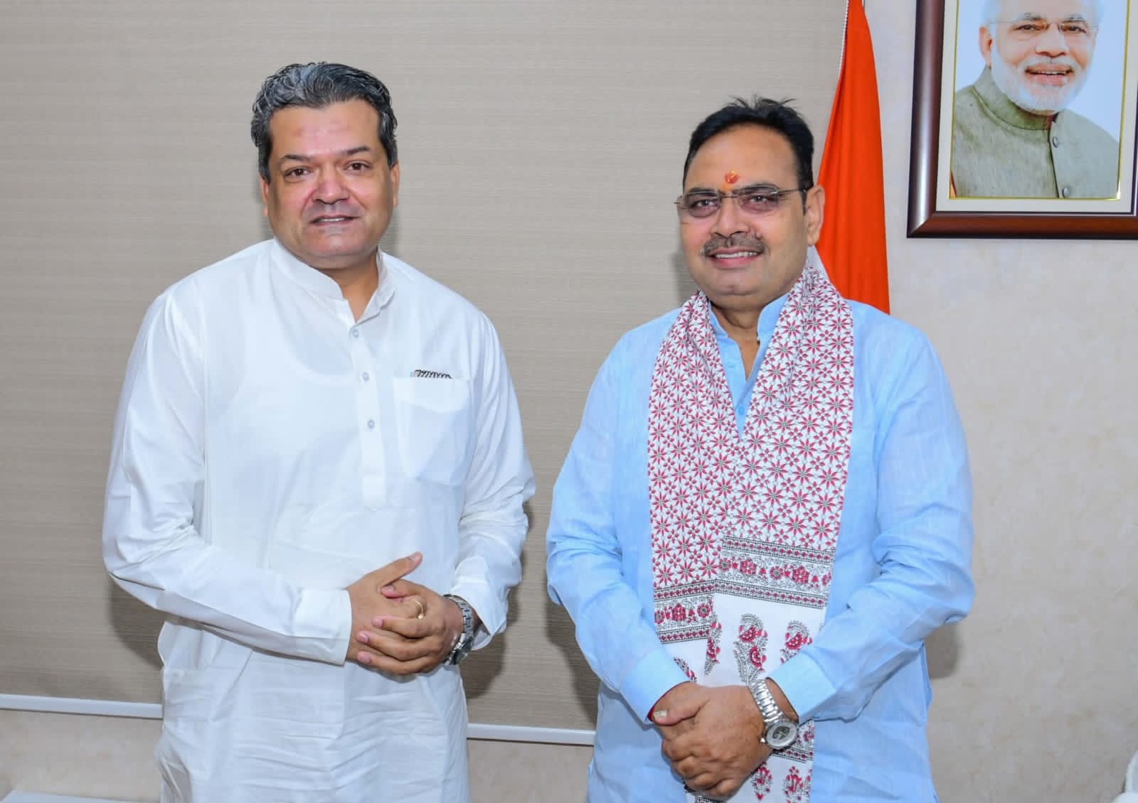 IMG 20251231 WA0010 बीकानेर का कैंसर रेलवे क्रासिंग समस्या को लेकर मुख्यमंत्री श्री भजन लाल शर्मा से मिले खाद्य मंत्री श्री सुमित गोदारा Rajasthan News Portal राजस्थान