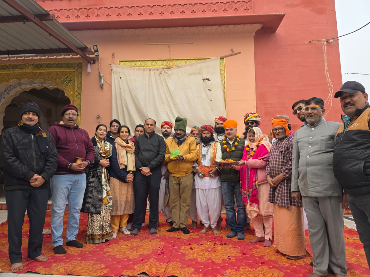 IMG 20260102 WA0001 अंतर्राष्ट्रीय ऊंट उत्सव 9 से पीळे चावळ' बांट की 'आवण री मनवार' Rajasthan News Portal पर्यटन