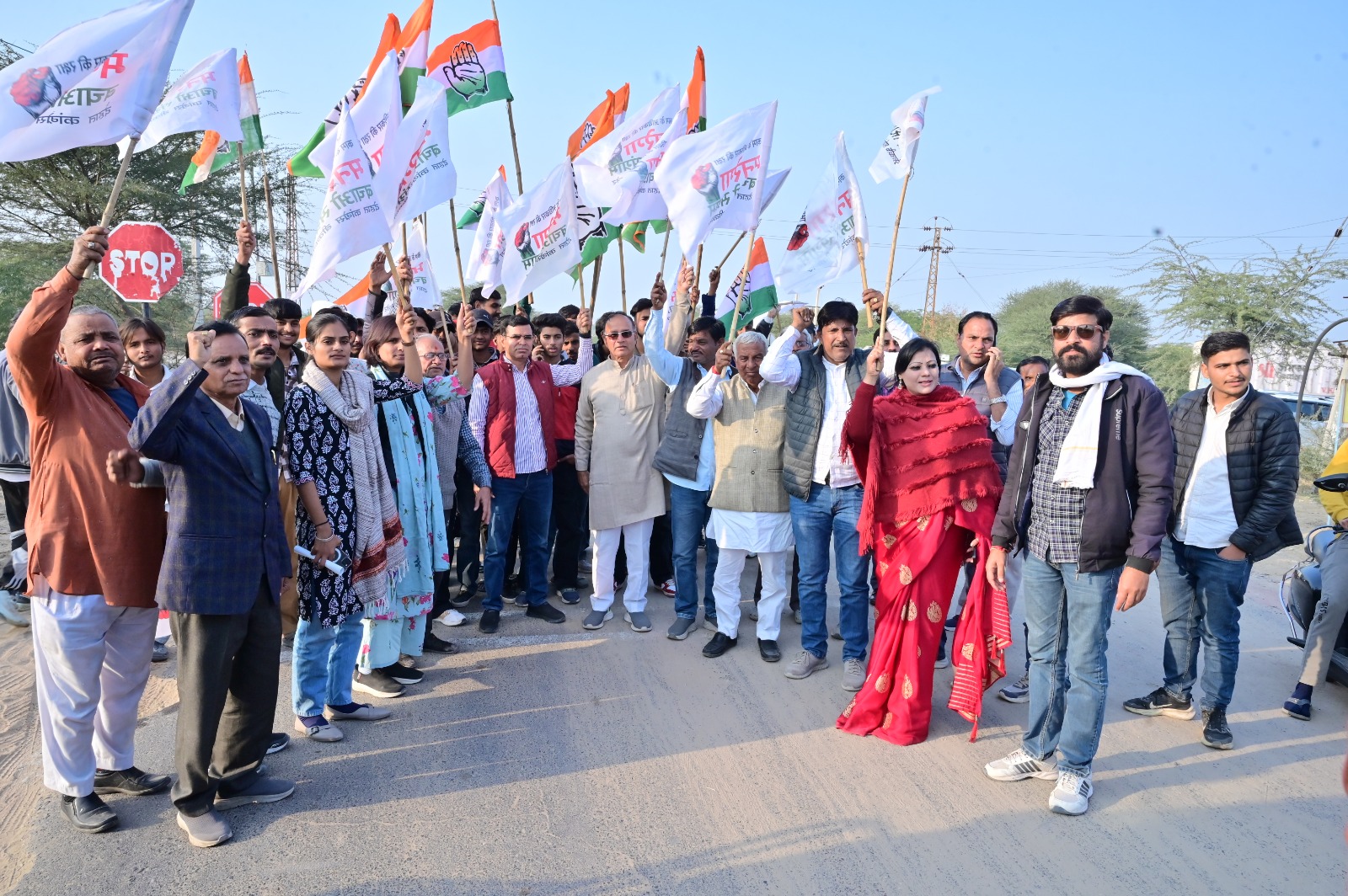 IMG 20260112 WA0031 उदयरामसर बाईपास से माहेश्वरी भवन तक पदयात्रा व जनसभा Rajasthan News Portal बीकानेर अपडेट