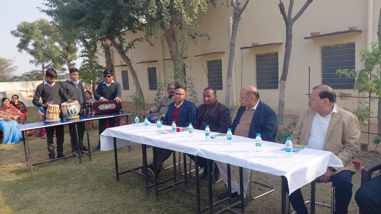 IMG 20260113 WA0013 भामाशाह कन्हैयालाल मूंधड़ा ने नेत्रहीन छात्रावासित विद्यालय का निरीक्षण किया Rajasthan News Portal बीकानेर अपडेट