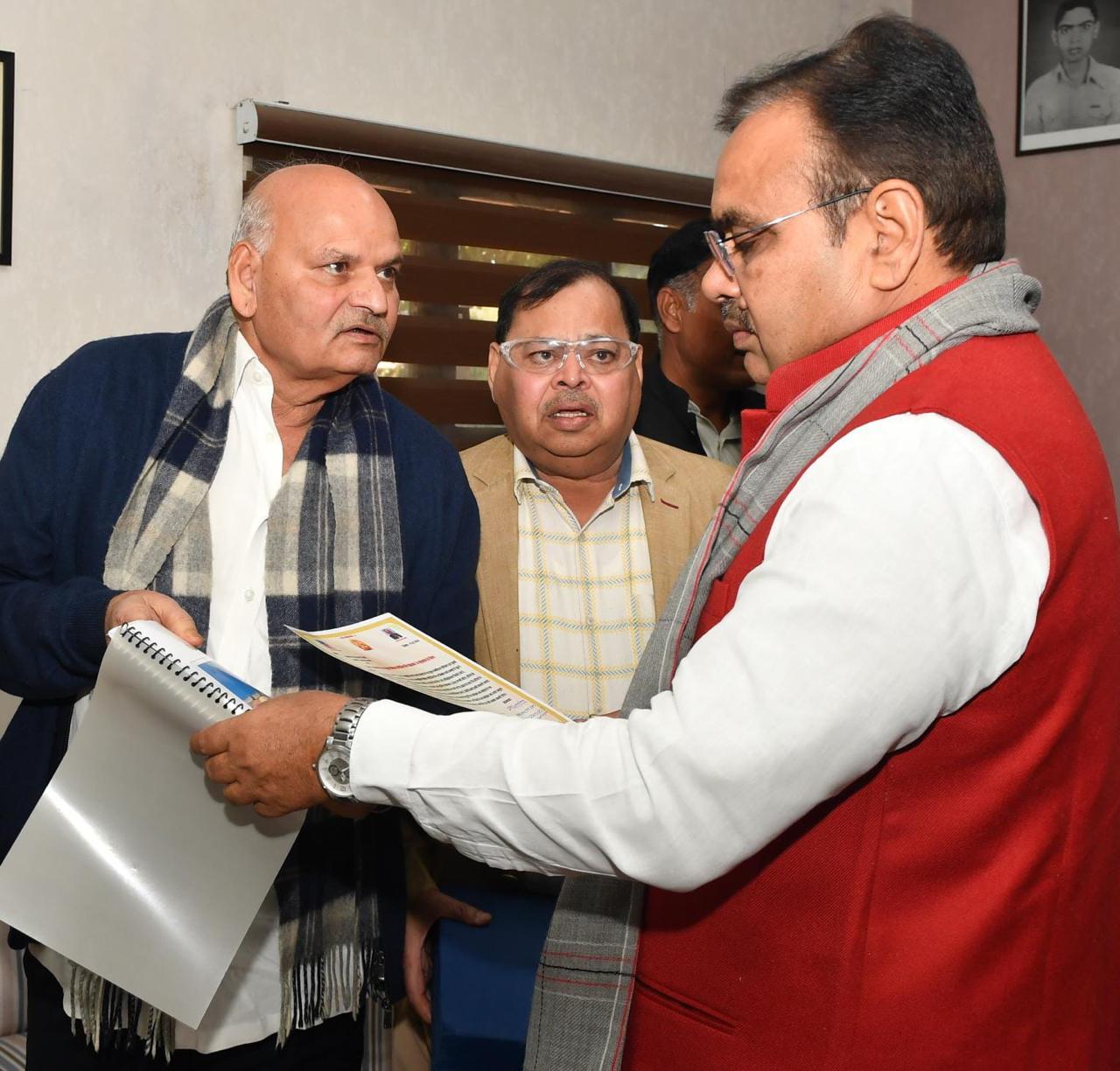 IMG 20260116 WA0029 बीकानेर में मेडिसिन विंग उद्घाटन को लेकर मुख्यमंत्री भजनलाल शर्मा से मिले भामाशाह श्रीकिशन मूंधड़ा Rajasthan News Portal राजस्थान