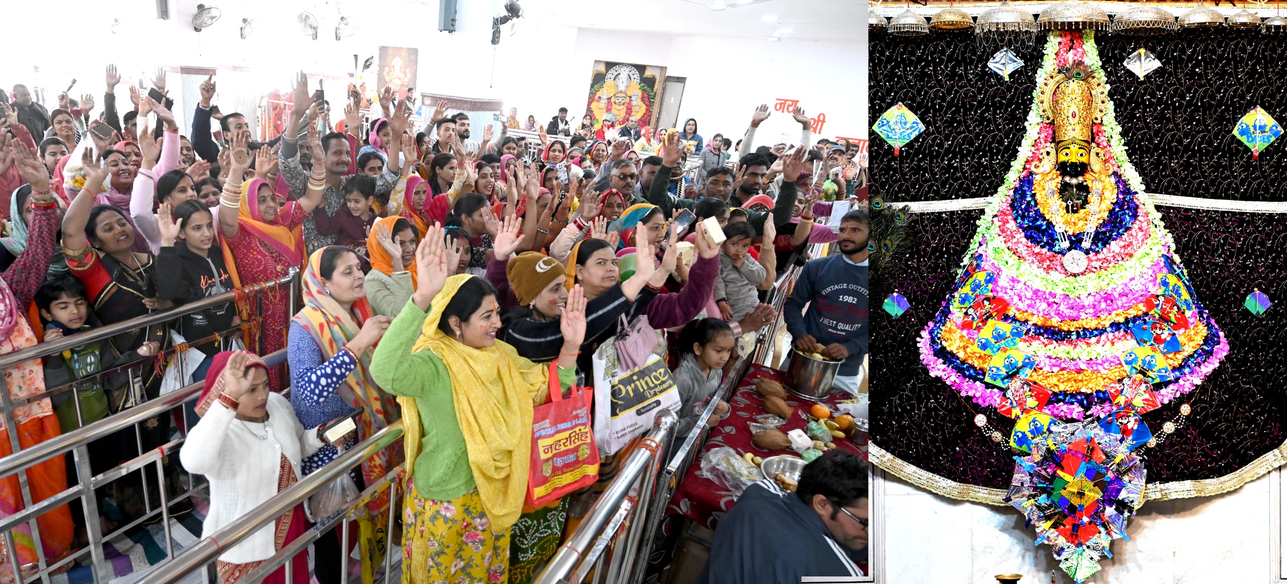 IMG 20260116 WA0048 श्याम मंदिर में उमड़ा श्रद्धालुओं का सैलाब Rajasthan News Portal धर्म