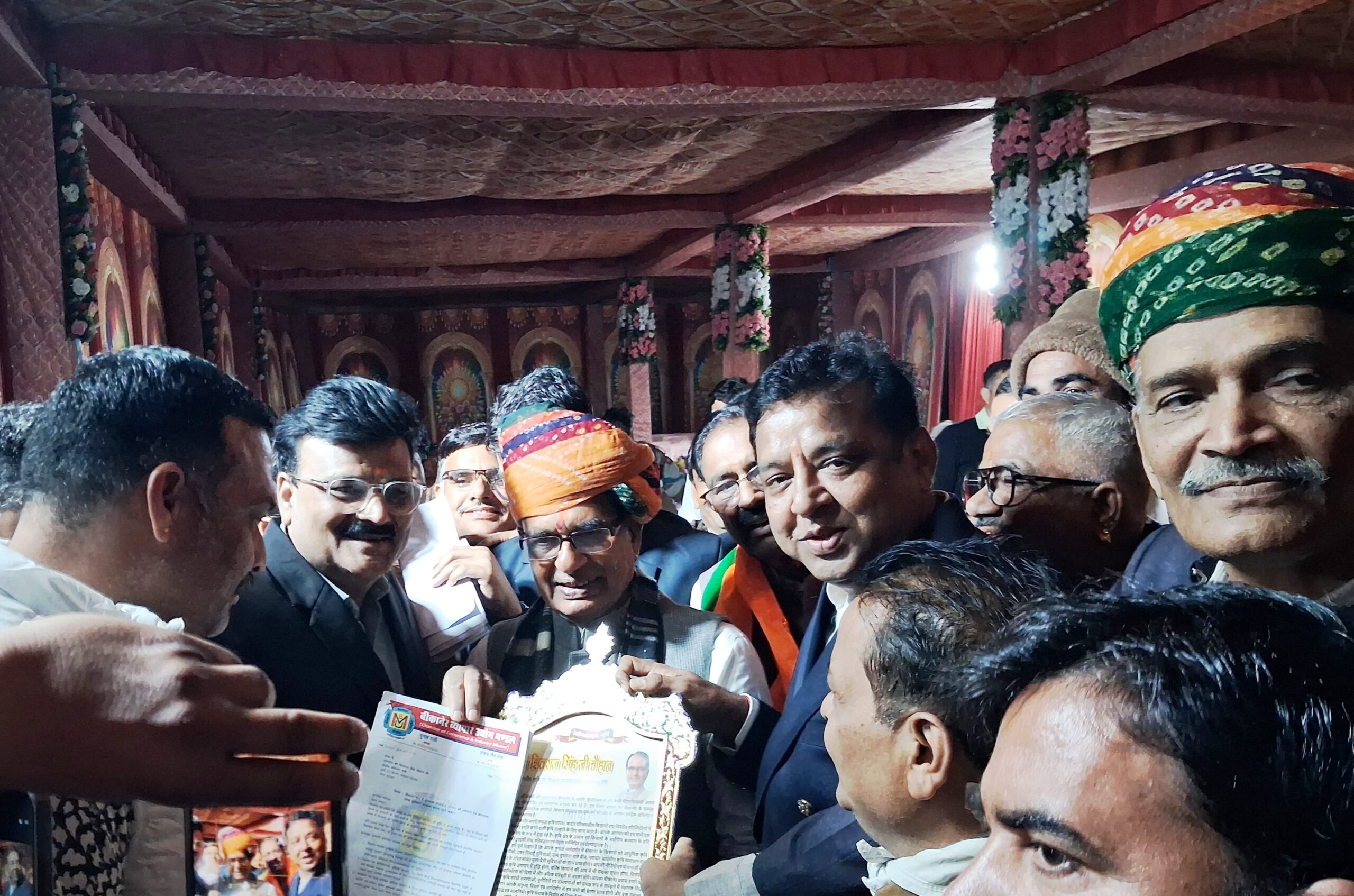 IMG 20260128 210621 scaled बीकानेर व्यापार उद्योग मण्डल द्वारा केंद्रीय मंत्रियों का स्वागत-अभिनंदन Rajasthan News Portal बीकानेर अपडेट