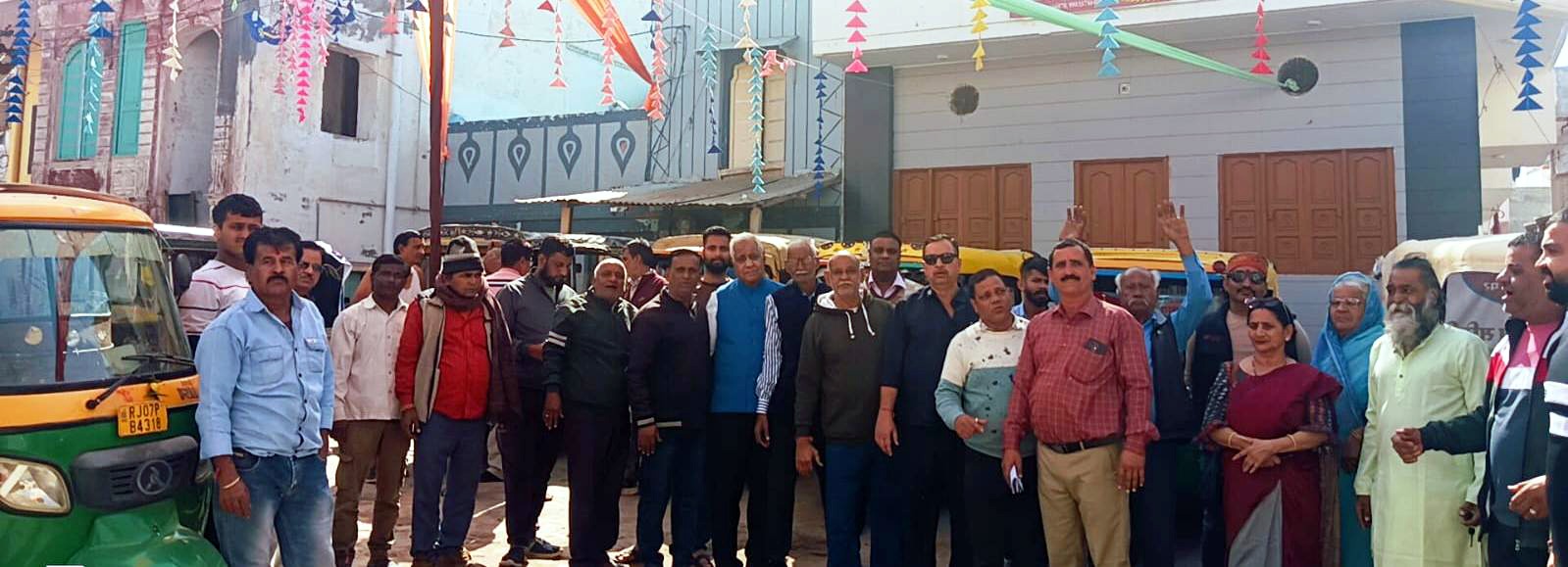 IMG 20260208 WA0166 पुष्करणा सावा के लिए निःशुल्क वाहन सेवा शुरू Rajasthan News Portal बीकानेर अपडेट