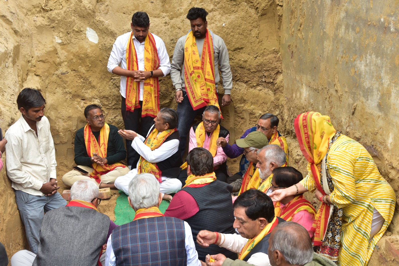 SAVE 20260212 174759 खाटू श्याम मंदिर बीकानेर में लिफ्ट स्थापना हेतु भूमि पूजन सम्पन्न Rajasthan News Portal धर्म