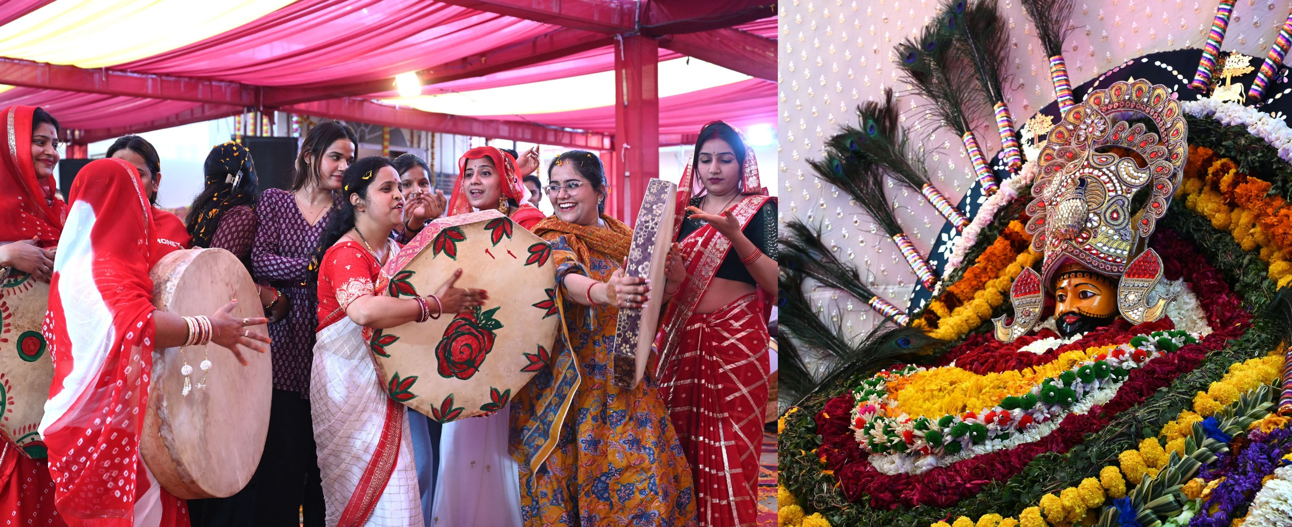 SAVE 20260221 213549 हनुमान हत्था चौक में श्याम बाबा का 11वां फागोत्सव मनाया Rajasthan News Portal धर्म