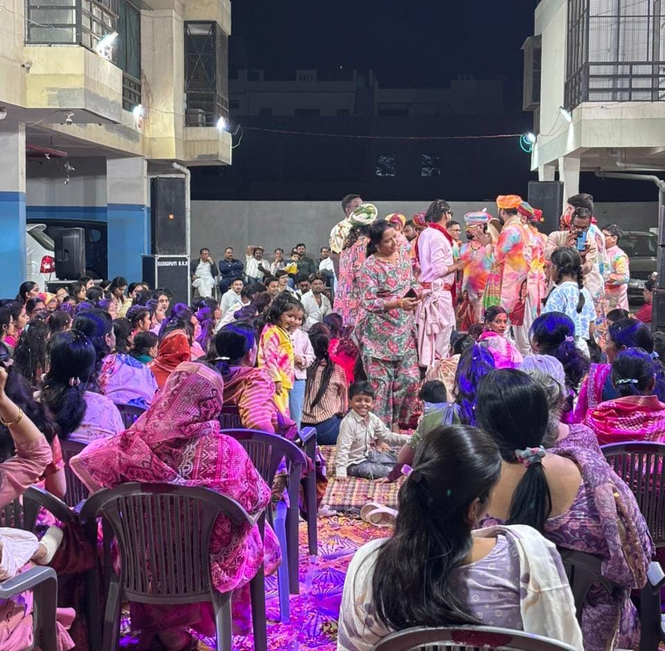 SAVE 20260226 214739 तिरुपति अपार्टमेंट में होली फागोत्सव धूमधाम से मनाया Rajasthan News Portal राजस्थान