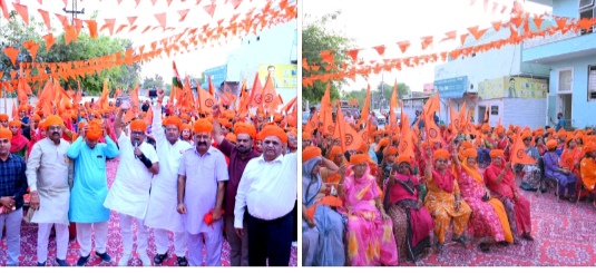 IMG 20260316 211935 धर्मयात्रा : सर्वसमाज नारी शक्ति हुई एकत्र, धर्मयात्रा में शामिल होने का किया आह्वान Rajasthan News Portal बीकानेर अपडेट