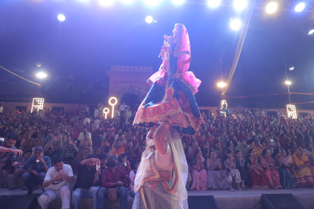 SAVE 20260318 204212 खेलण दो गणगौर" का भव्य आतिशबाजी के साथ समापन Rajasthan News Portal धर्म