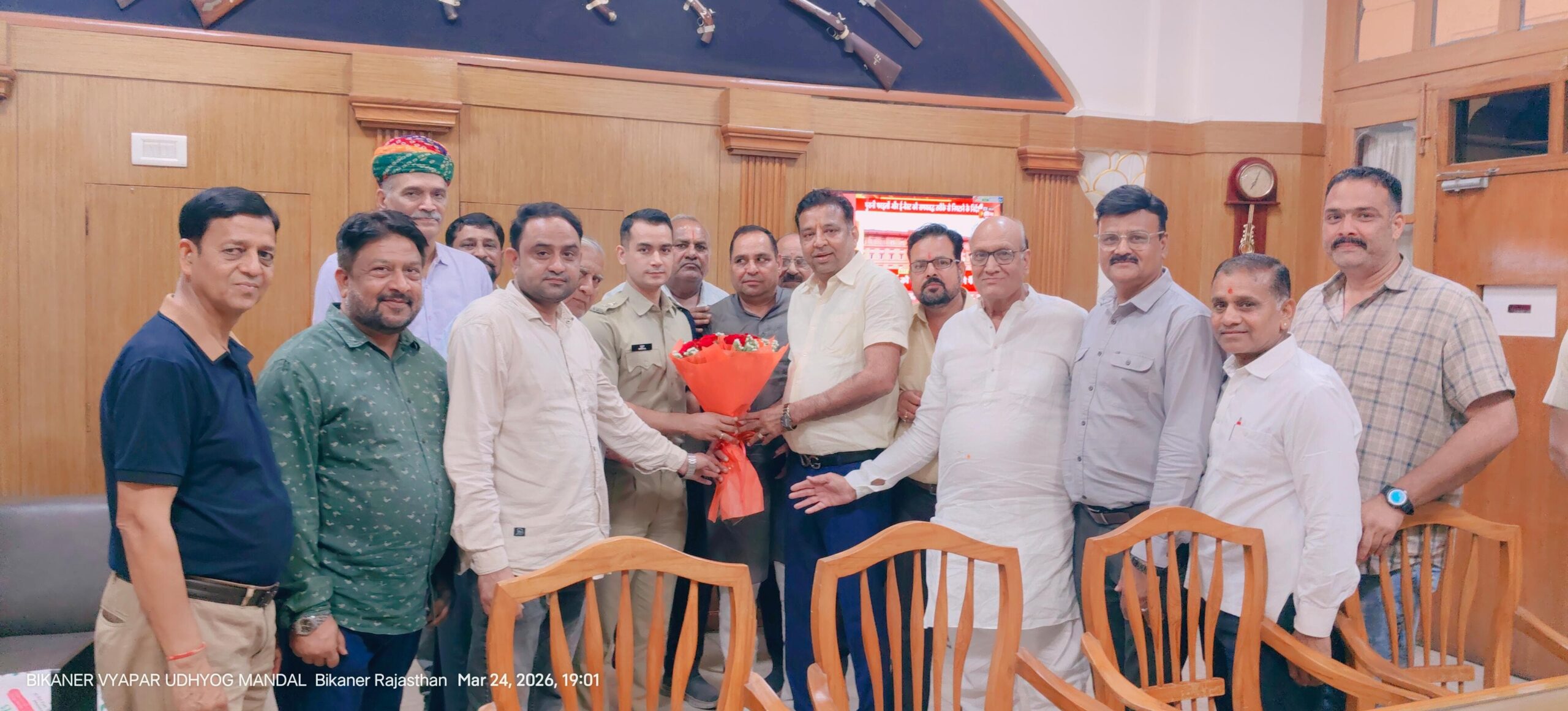 SAVE 20260324 211420 scaled पुलिस अधीक्षक का बीकानेर व्यापार उद्योग मण्डल ने किया अभिनंदन Rajasthan News Portal राजस्थान