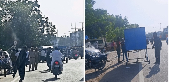 IMG 20260422 192416 पीबीएम हॉस्पिटल के सामने अतिक्रमण हटाये Rajasthan News Portal बीकानेर अपडेट