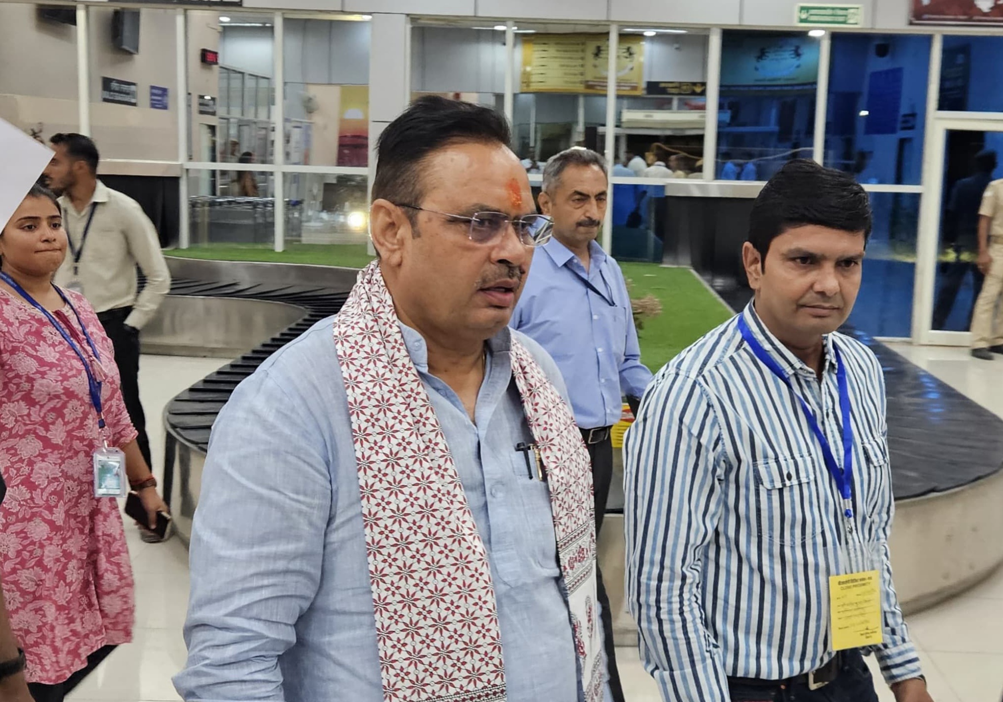 IMG 20260525 222221 मुख्यमंत्री भजनलाल शर्मा पहुंचे बीकानेर, नाल एयरपोर्ट पर हुआ स्वागत Rajasthan News Portal राजस्थान