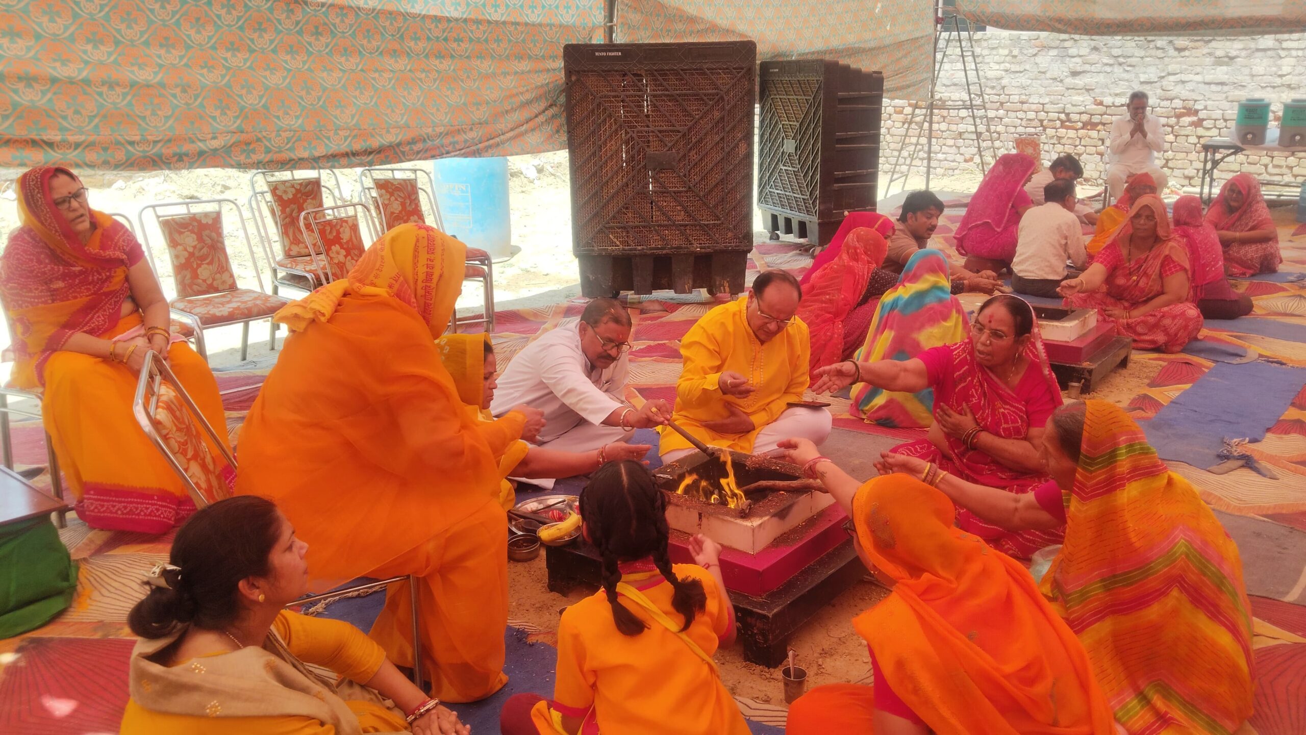 SAVE 20260508 220953 scaled नौ कुण्डीय गायत्री यज्ञ रामपुरा बस्ती में शुरू Rajasthan News Portal धर्म