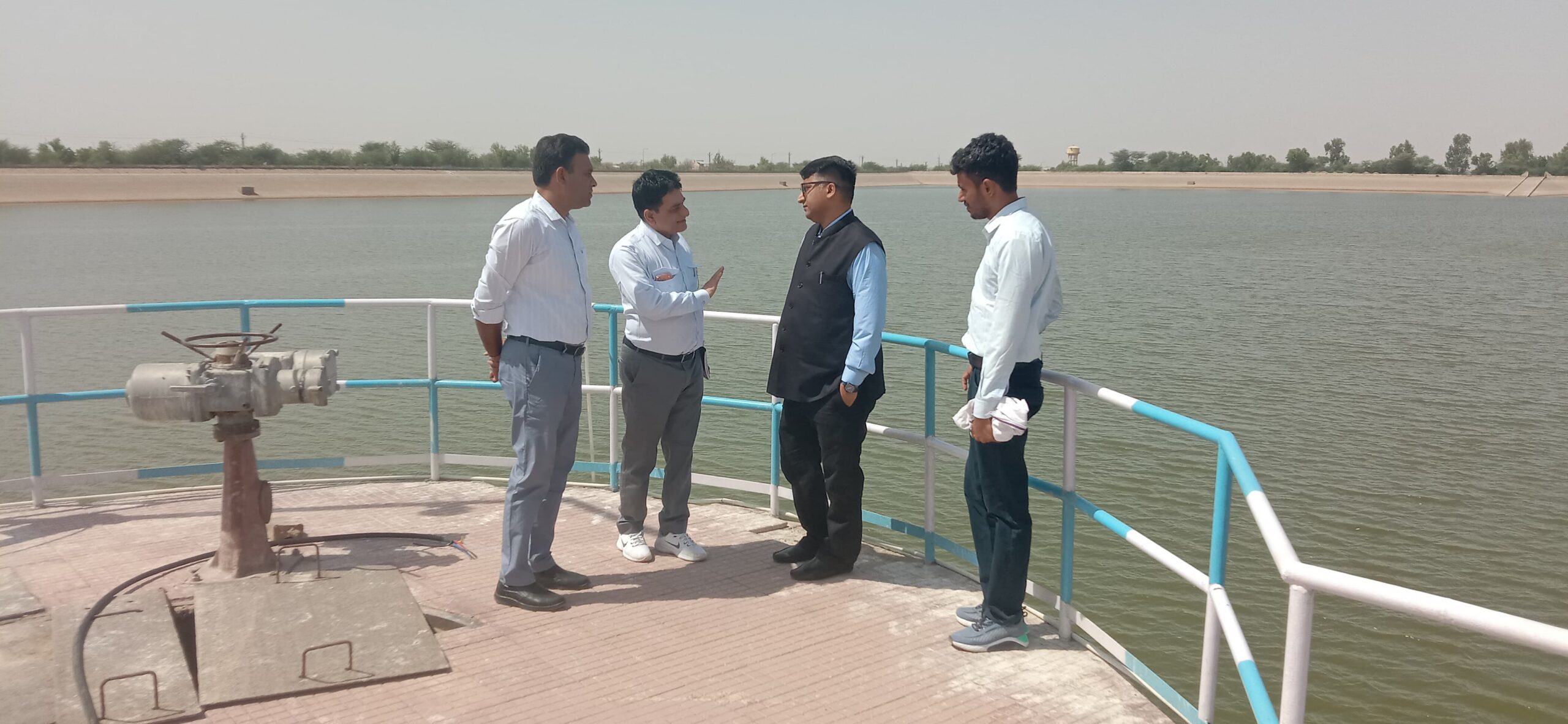 SAVE 20260518 130203 scaled नहरबंदी को लेकर आई खबर : जिला कलेक्टर ने शोभासर जलाशय का किया निरीक्षण Rajasthan News Portal राजस्थान