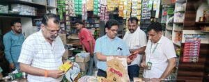 158 चालान कर 6380 रुपए की शास्ति वसूली